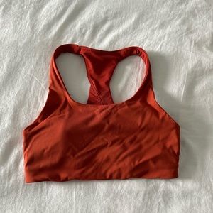 LULULEMON Invigorate High Support Bra *with Clasps in the color Aztec Brick
